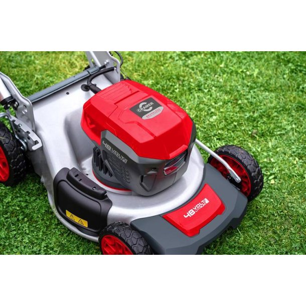 Cramer 48LM48SPK4 Plneklipper, 48 cm klippebredde, selvkrende med batteri og lader