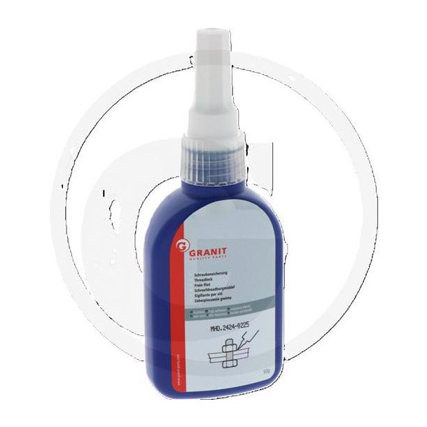 GRANIT Skrue-/boltesikring Grn 50 g Strk