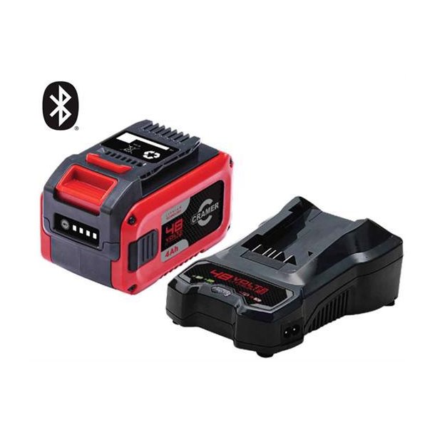 Cramer 48SK192 4AH batteri og enkeltlader
